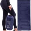 Schlafsack, Tourist, 2 in 1, blau, 190x73 cm, Springos
