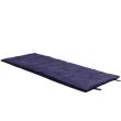 Schlafsack, Tourist, 2 in 1, blau, 190x73 cm, Springos