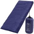 Schlafsack, Tourist, 2 in 1, blau, 190x73 cm, Springos
