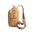 Mochila de piel color salvia