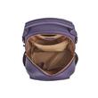 Sage leather backpack