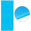 Selbstaufblasende Campingmatratze, Polyester und PU-Schaum, blau, 180x50 cm, Springos