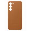 Samsung Husa Original Leather Cover Samsung Galaxy S23 Plus Camel