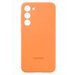 Cover in silicone originale Samsung Samsung Galaxy S23 Plus Arancione