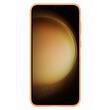Cover in silicone originale Samsung Samsung Galaxy S23 Plus Arancione