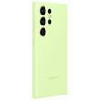 Samsung Original Silicone Cover Samsung Galaxy S24 Ultra Light Green