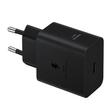 Samsung Original Netzwerk-Ladegerät, superschnelles Laden, USB-Typ-C-Anschluss, Low Standby, 45 W, Typ C – Typ-C-Kabel (5 A) im Lieferumfang enthalten, 1,8 m, Schwarz