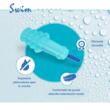 Tapones para los oídos para nadar, evitan que el agua entre en los oídos de los niños, 1 año+, reutilizables, hipoalergénicos, azul, SANOHRA Swim Kids