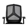 Sedia da ufficio, Malatec, girevole, funzione inclinabile, rete, nero, max 100 kg, 61x61x125/135 cm