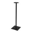 Juego de accesorios para chimenea, soporte de 3 piezas, acero, negro, 54 cm