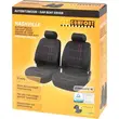 Set coprisedili per auto anteriori Nashville, sedili compatibili con airbag, Walser, universale, nero, 2 pz