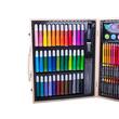 Set pittura e disegno per bambini, Verk Group, kit in plastica, 150 pezzi