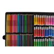 Set pittura e disegno per bambini, kit in plastica, nero, 288 pezzi, 47x46 cm, Isotrade