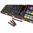  Set pittura e disegno, kit in legno, 81 pezzi