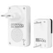 Campanello senza fili, Magic Home, 100 m, 16 toni, alimentazione di rete, bianco, IP44