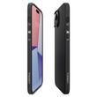 Custodia Spigen Liquid Air per iPhone 15 Plus Nero Opaco