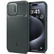 Spigen Husa Optik Armor MagSafe iPhone 15 Pro Abyss Green