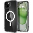 Custodia Spigen Ultra Ibrida MagSafe iPhone 15 Plus Bianca
