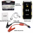 Avviatore per auto multifunzione Foxsur, 12V, 1200A, 39800 mAh, funzione batteria esterna, ricarica wireless 10W, torcia LED, portatile, porta EC-5, 2 porte USB, porta di tipo C