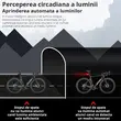 Freno posteriore per bicicletta con allarme antifurto e telecomando senza fili, West Biking, sensore di vibrazione e freno, 12,5 x 5 x 2,7 cm, nero