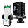 Prestico Autosteun US190 met dashboardhouder, 360 graden draaibaar, Zwart