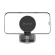 Soporte magnético Devia Ultra1, rotación de 360 ​​grados, fijación con ventosa, negro