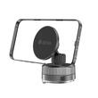 Soporte magnético Devia Ultra1, rotación de 360 ​​grados, fijación con ventosa, negro