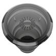 Popsockets Translucent Black PopGrip-Unterstützung