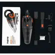 Aspirapolvere per auto ultra potente, potenza di aspirazione 13000Pa, ThiEYE, multifunzione wireless ricaricabile, 16V, batterie integrate 4x2200mAh, motore 120W, filtro in materiale lavabile