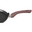 Teglia per pancake, PanCake 25 cm, alluminio, induzione, antiaderente, Marmo Nero LineMagic, Home