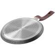 Teglia per pancake, PanCake 25 cm, alluminio, induzione, antiaderente, Marmo Nero LineMagic, Home