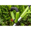 Motosega tagliaerba per taglio erba, elettrica, con 2 ruote, 550 W, 32 cm, Verto