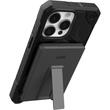 Batteria esterna magnetica sottile UAG da 5.000 mAh, 20 W, cavo Type-C, wireless, con supporto, nero/grigio