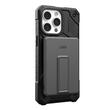 Batteria esterna magnetica sottile UAG da 5.000 mAh, 20 W, cavo Type-C, wireless, con supporto, nero/grigio