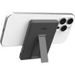 Batteria esterna magnetica sottile UAG da 5.000 mAh, 20 W, cavo Type-C, wireless, con supporto, nero/grigio