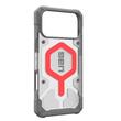 Funda UAG Pathfinder transparente MagSafe para iPhone 17 Pro con cordón de lava activo