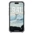 Funda UAG Pathfinder transparente MagSafe para iPhone 17 Pro con brillo neón activo