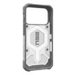 Funda UAG Pathfinder transparente MagSafe para iPhone 17 Pro con brillo neón activo