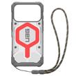 UAG Pathfinder Case Clear MagSafe iPhone 17 Pro Max Active Lava Lanyard