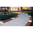 Bordo decorativo, effetto mattone, 2 lampade LED con illuminazione solare, set da 10 pezzi, 2,1 m