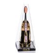 Uno spazzolino Gold placcato oro 24K, 3 ricariche, Rosa, made in Italy, Edizione Limitata