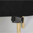 Copertura protettiva per griglia, Kaminer, rettangolare, impermeabile, nera, 100x60x95 cm