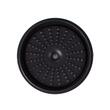 Pentola in alluminio con coperchio, nera, 2,2 L, 20 cm, Verk Group