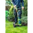 Motosega tagliaerba per taglio erba, elettrica, con 2 ruote, 550 W, 32 cm, Verto