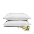 Cojín HappyNest Soft, 50x70 cm, 100% plumón de ganso, Blanco