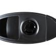 Umidificatore con ionizzazione e diffusore di aromi TWIN nero, Airbi BI3221