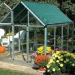 Rete ombreggiante, HDPE, 150 g/m2, grado di ombreggiatura 85%, verde, 50x2 m