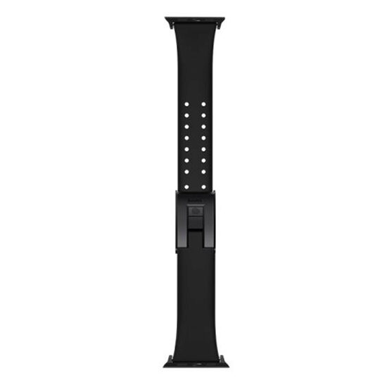 Cinturino per Apple Watch 42 mm/44 mm Baseus Slip Thru in silicone nero