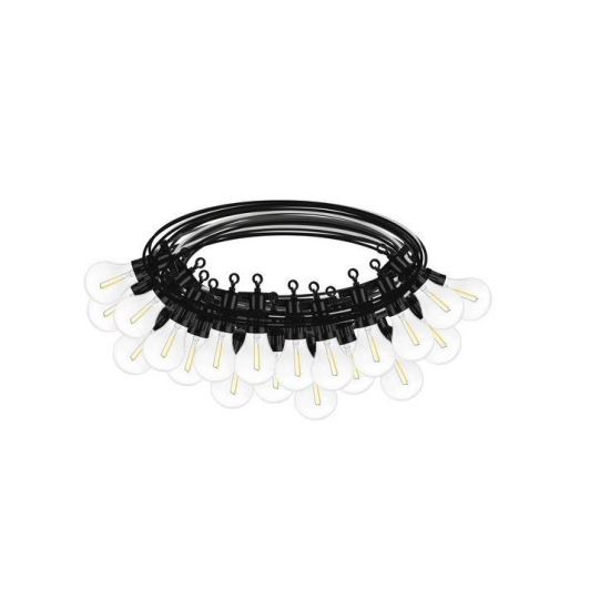 Guirnalda tipo cadena, 20 LEDs, 220-240V, IP44, 6 cm, 10 m