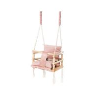 Culla per bambini, 3 in 1, legno, rosa, max 30 kg, 34x34x26 cm, Kruzzel